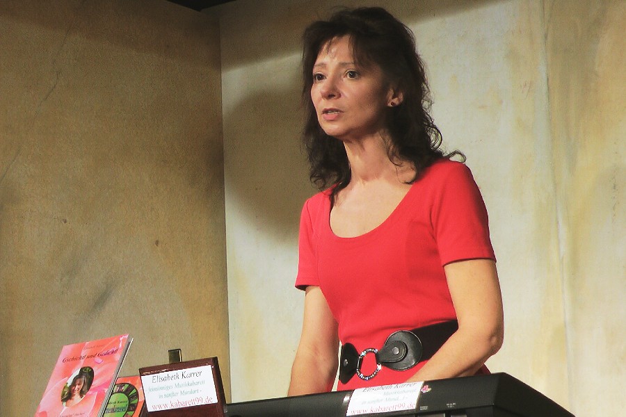 Elisabeth Karrer Kabarett Auftritt im Frhlich's Wirtshaus am 13.09.2013