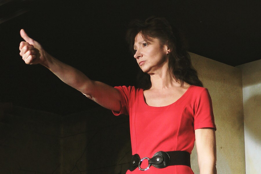 Elisabeth Karrer Kabarett Auftritt im Frhlich's Wirtshaus am 13.09.2013