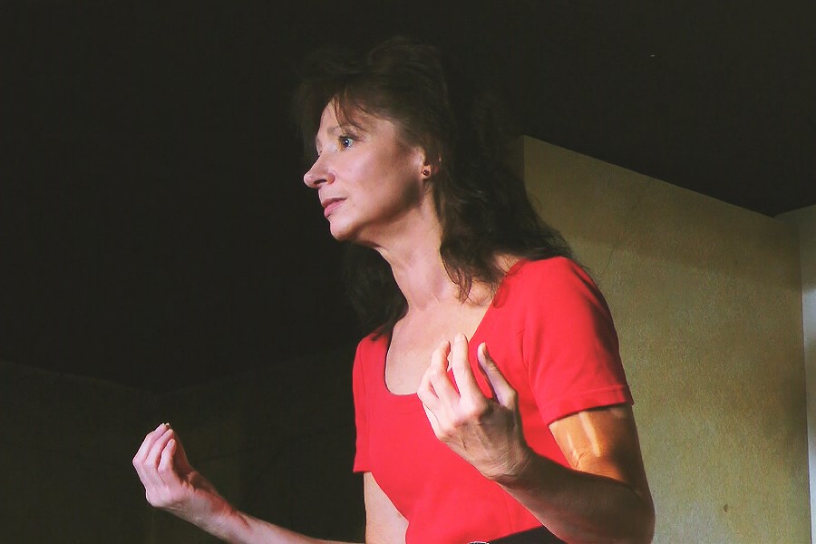 Elisabeth Karrer Kabarett Auftritt im Frhlich's Wirtshaus am 13.09.2013